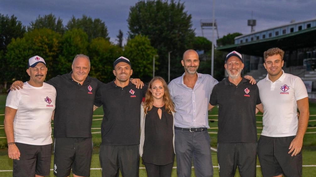 Il presidente Vannucci con l’assessora Perini e lo staff tecnico