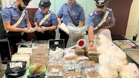 Il maxi sequestro di droga