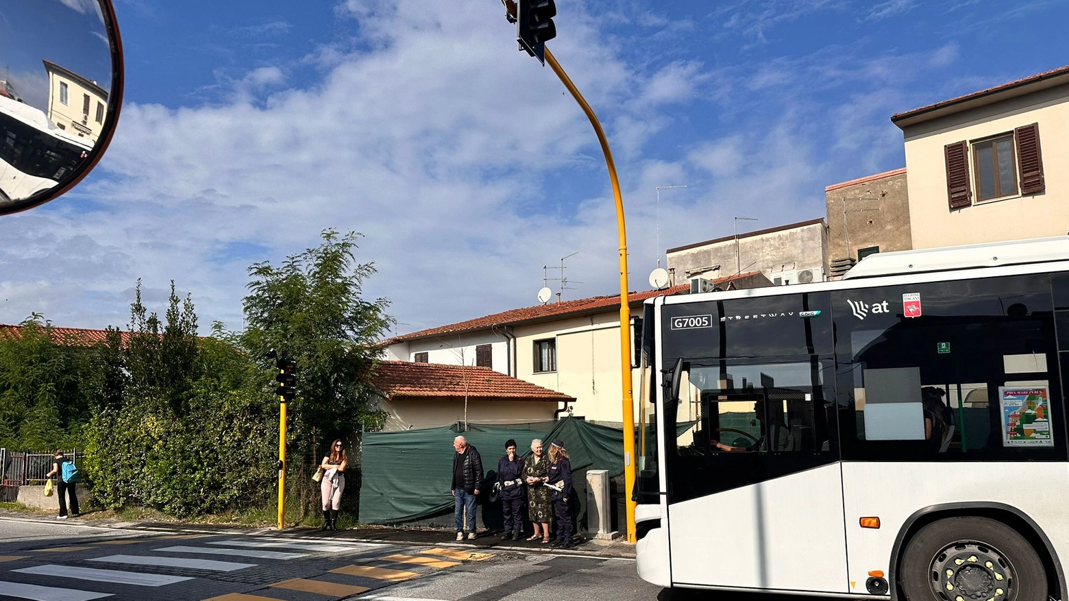 L'attraversamento di via Marsala