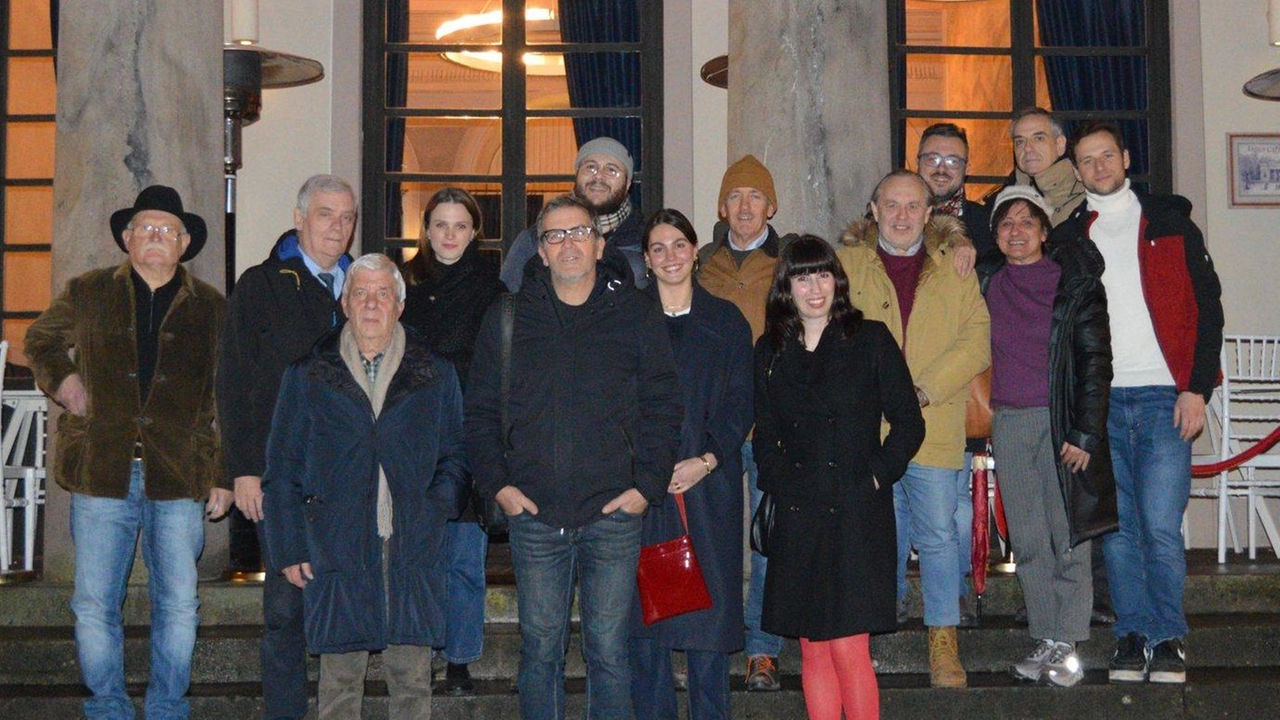 Una bella conviviale allo storico Caffè delle Mura per festeggiare insieme le festività e la fine di un anno, ancora...