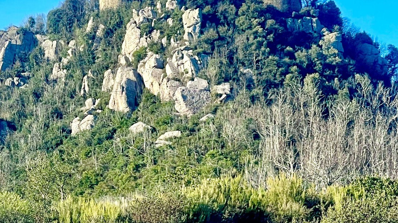 Una veduta della rocca della «Verruca» (foto d’archivio)