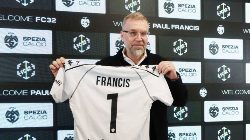 Paul Francis ha rilevato lo Spezia a inizio febbraio. La squadra sarà inserita in una pluriproprietà insieme ad altri team europei