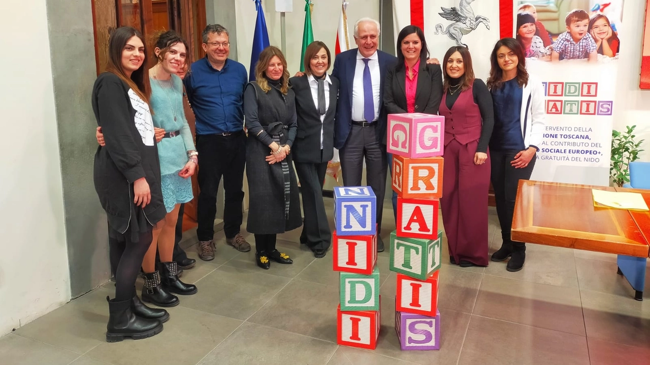 La presentazione del terzo anno di "Nidi Gratis"