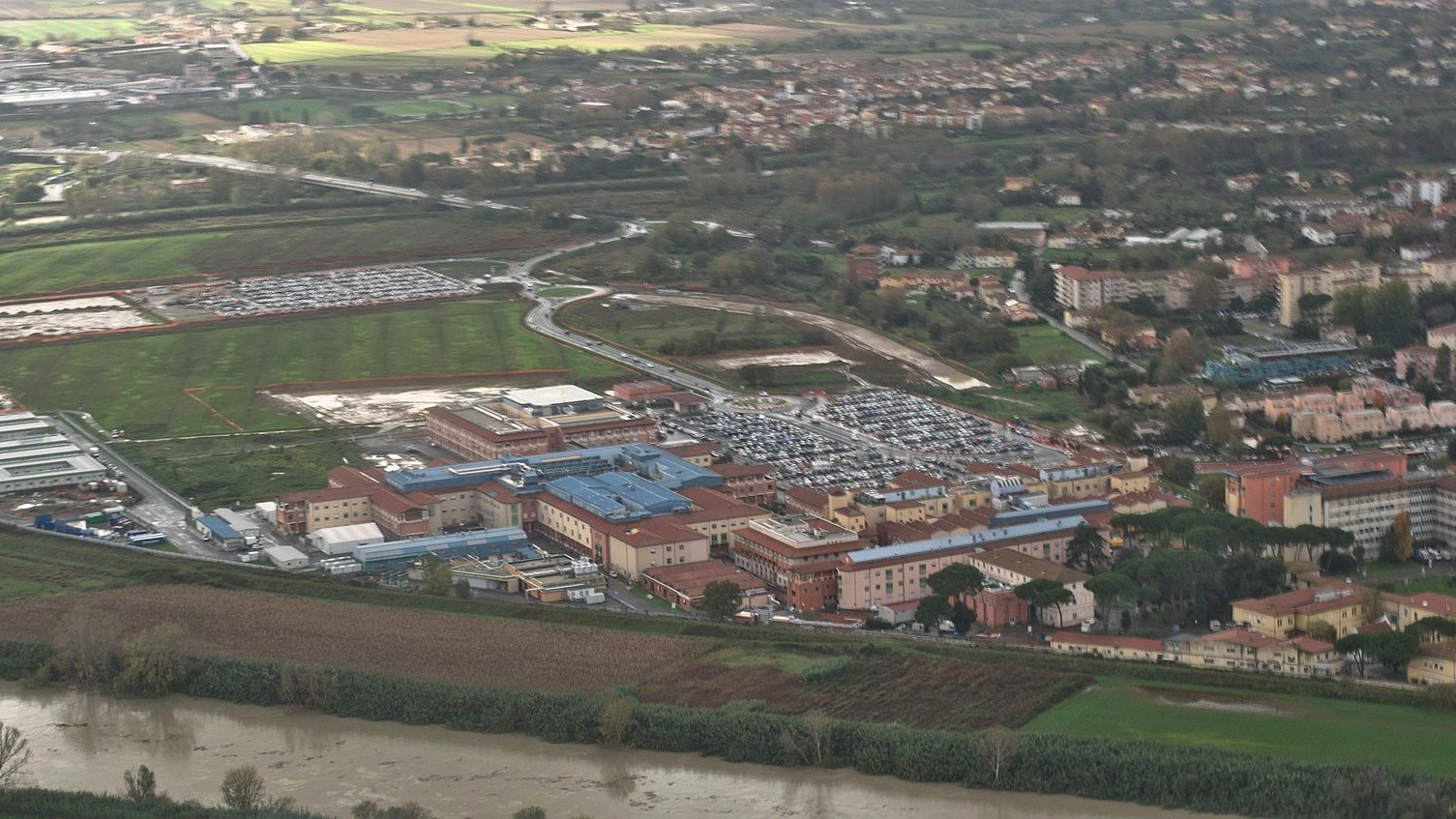 L'ospedale Cisanello di Pisa
