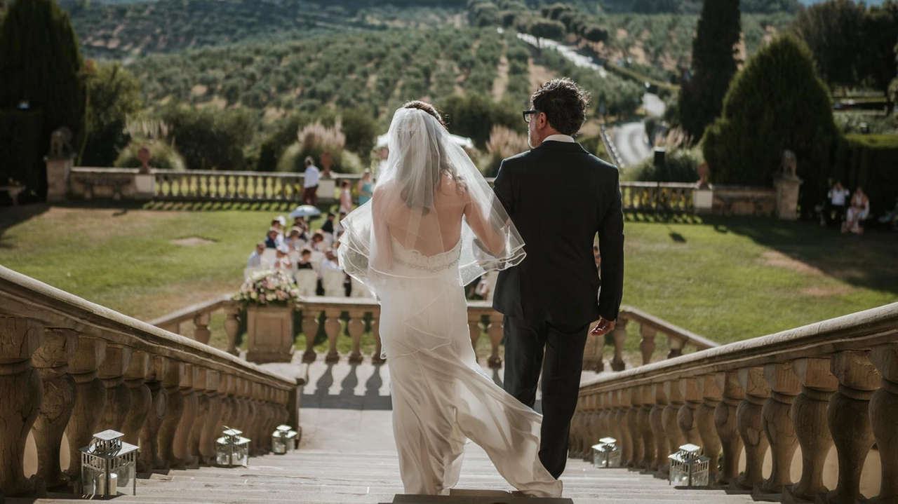 Vola il wedding in Toscana