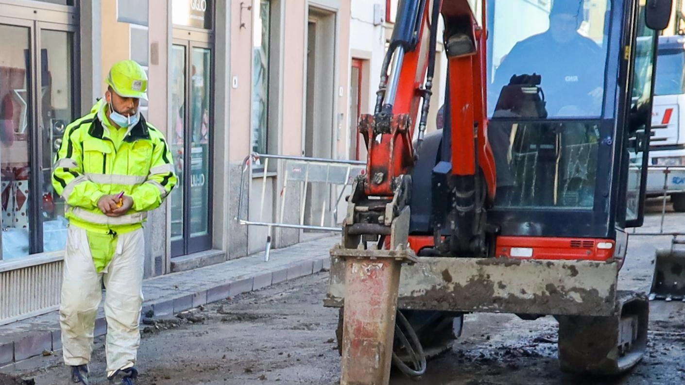 Stop ai cantieri nelle strade del centro