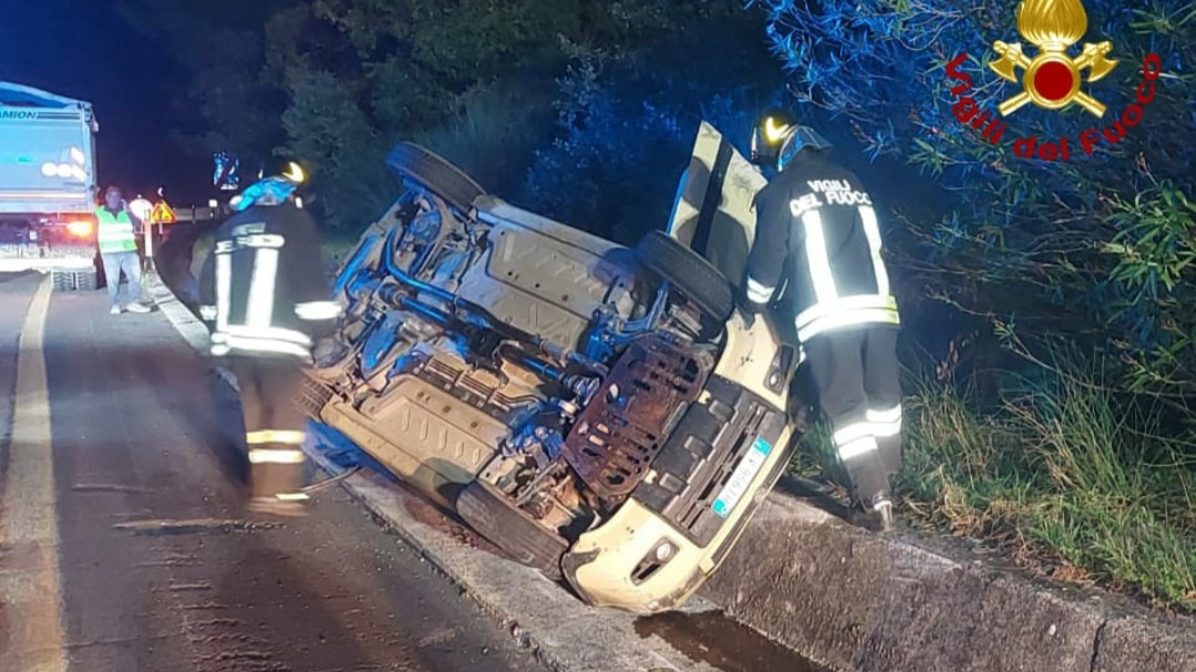 L'auto incidentata