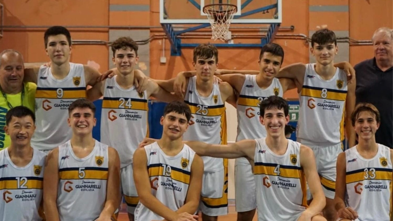 La compagine Under 17 dell’Audax, prima in classifica