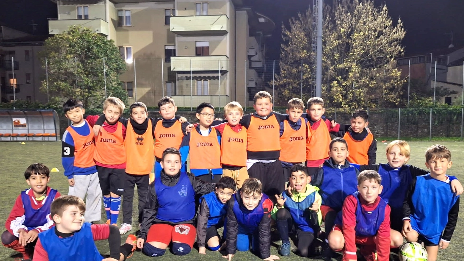 La squadra dei ragazzi classi 2014-15 del Gruppo Sportivo Avanguardia 1953
