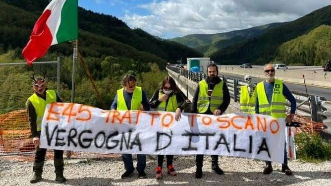 Il portavoce Gianluca Cirignoni, altotiberino con un passato da consigliere regionale parla chiaro. La richiesta è del gruppo di cittadini formatosi all’indomani della chiusura del viadotto Puleto . .