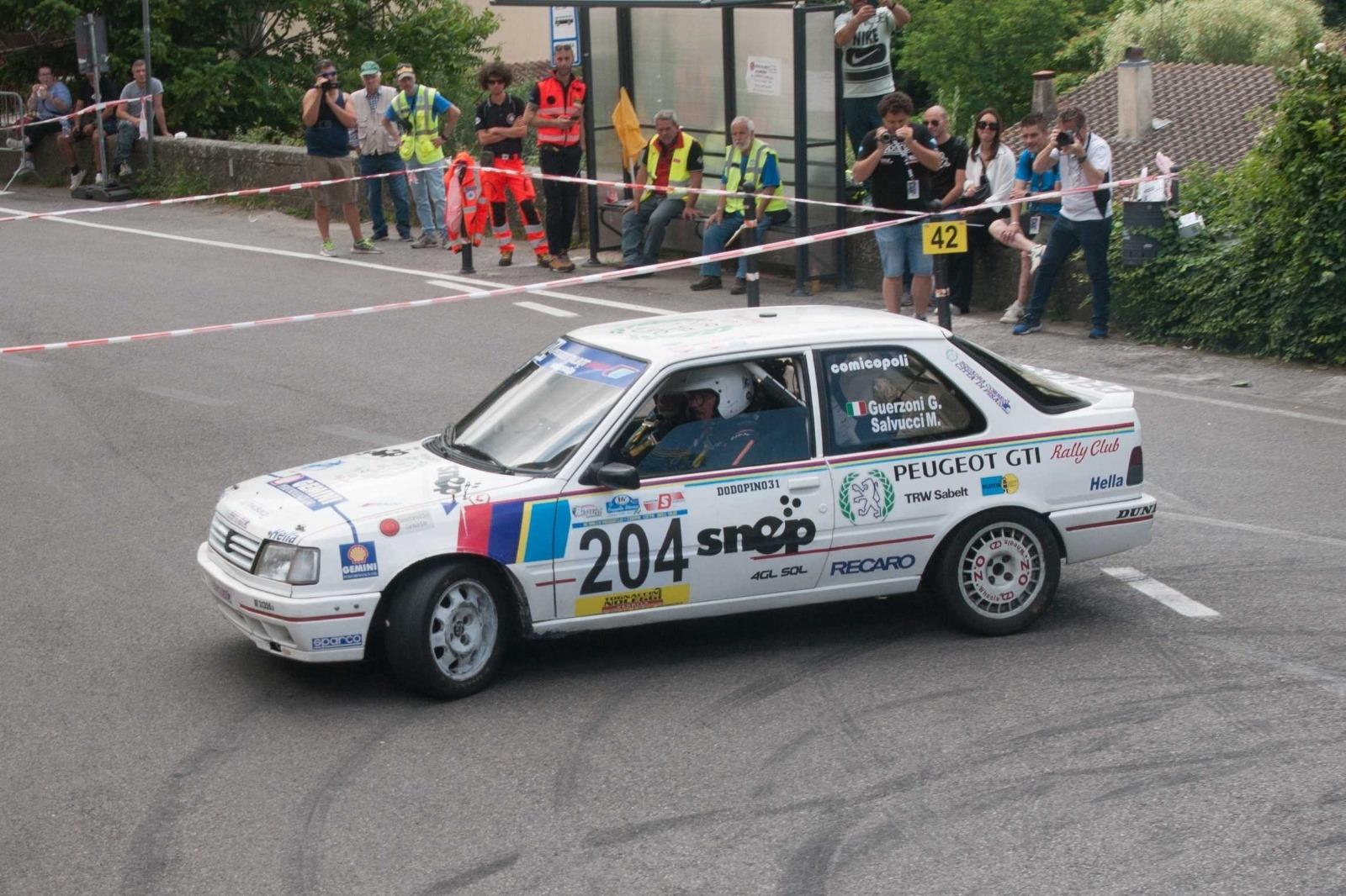 La Squadra Corse protagonista al Rally di Reggello e al Rally storico della Lana