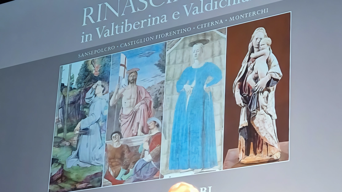 Sgarbi a sorpresa al teatro Dante: "Sansepolcro è la capitale  universale del Rinascimento"