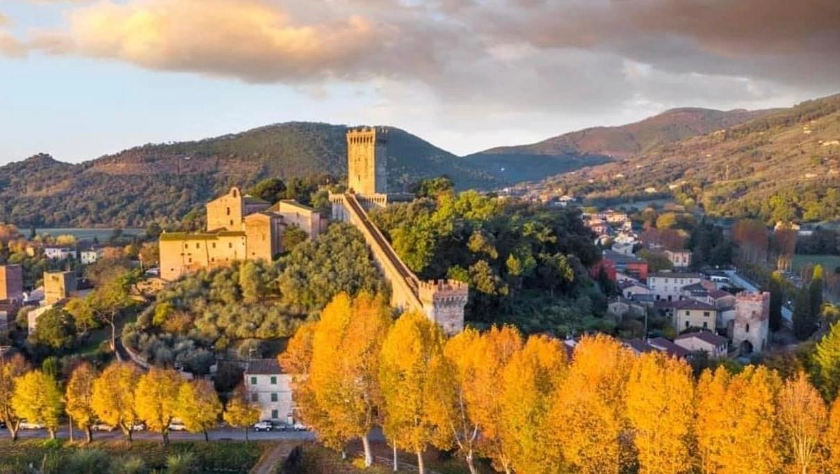 Una vista di Vicopisano, dove si terrà la mostra di Aldo Sussi