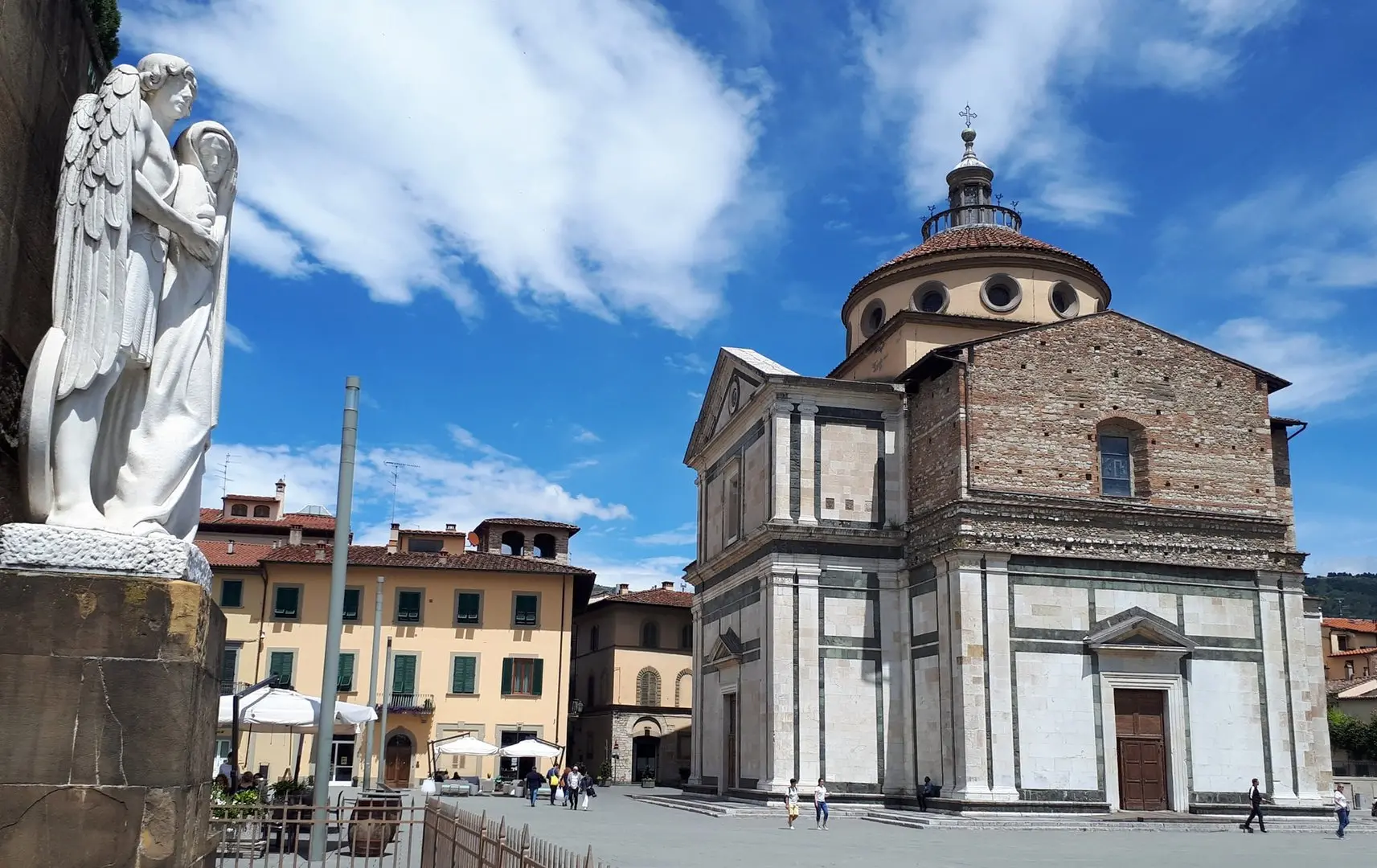 Prato set per un giorno del film “Il muro" di Ugo De Vita