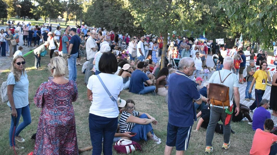 Circa 300 persone ieri al "D Park" per levento organizzato dall’Anpi