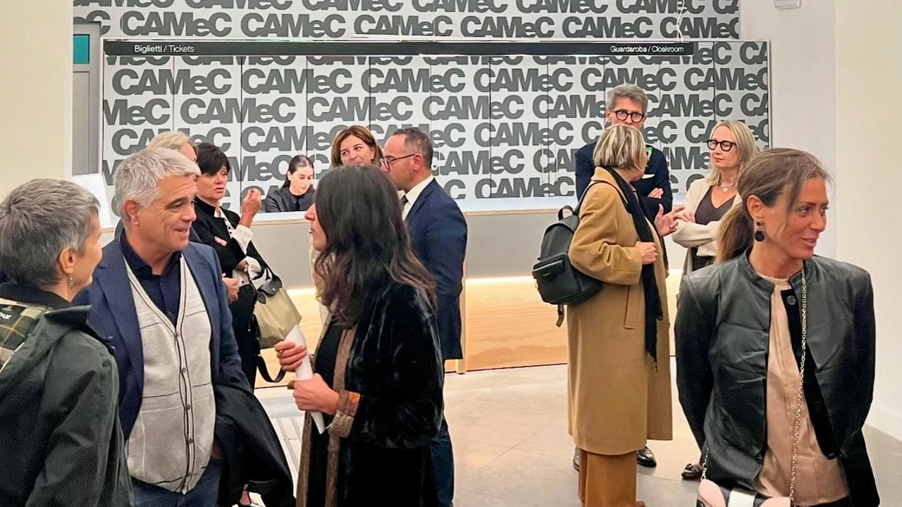 Il vernissage del Camec