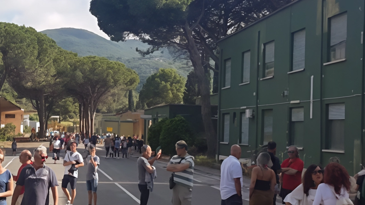 Una parte dell’area ex Aeronautica di Porto Santo Stefano