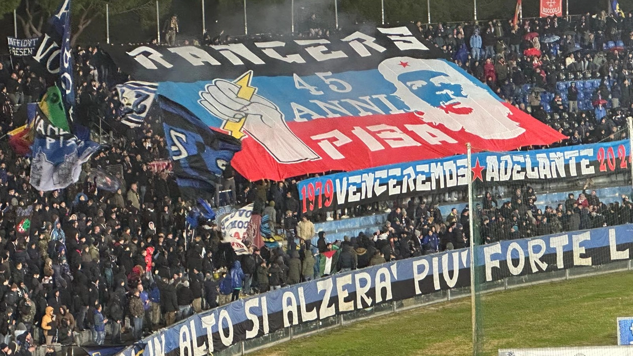 I tifosi all'Arena Garibaldi