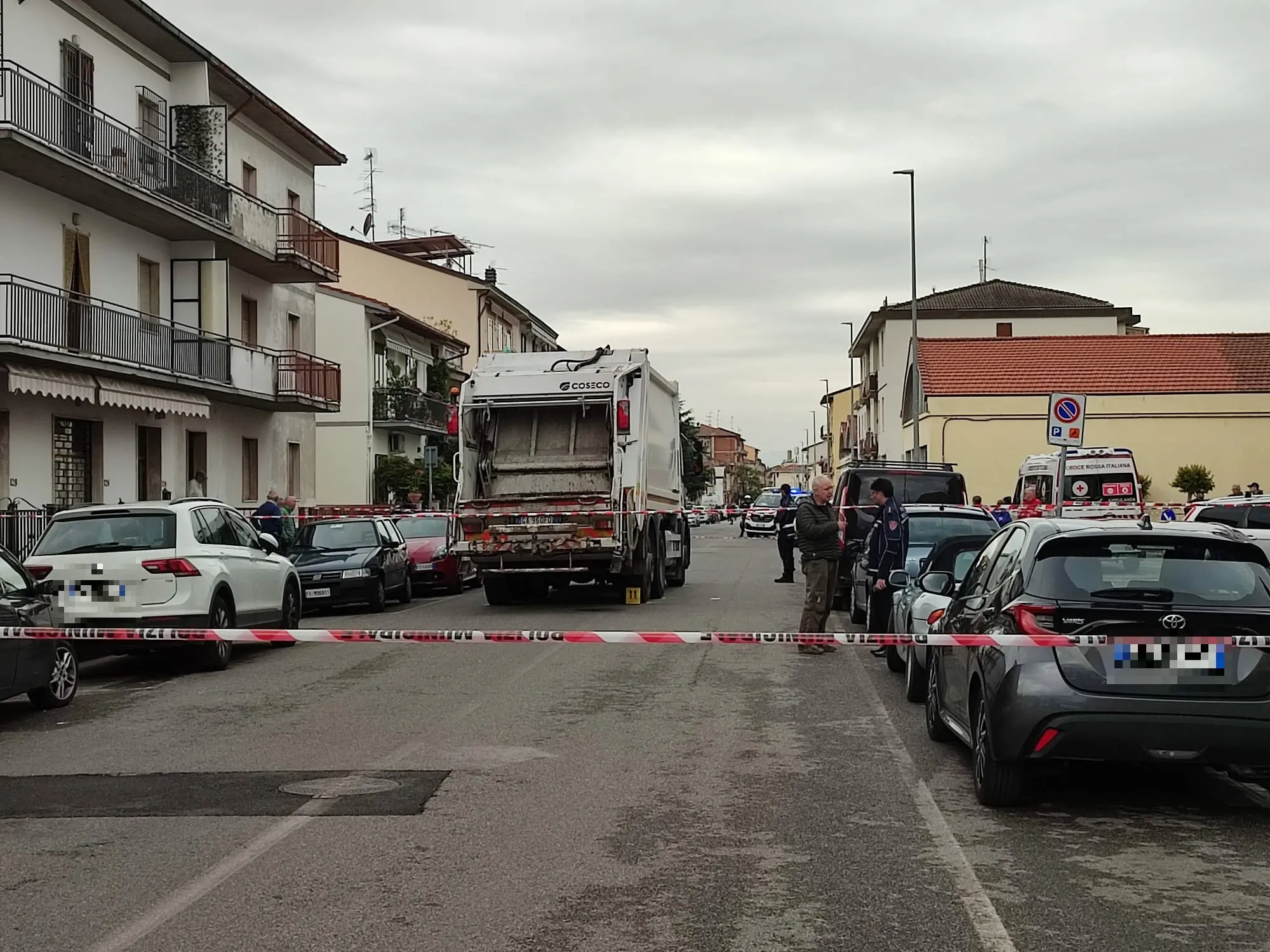 Prato, Muore Investito Da Un Camion Dei Rifiuti