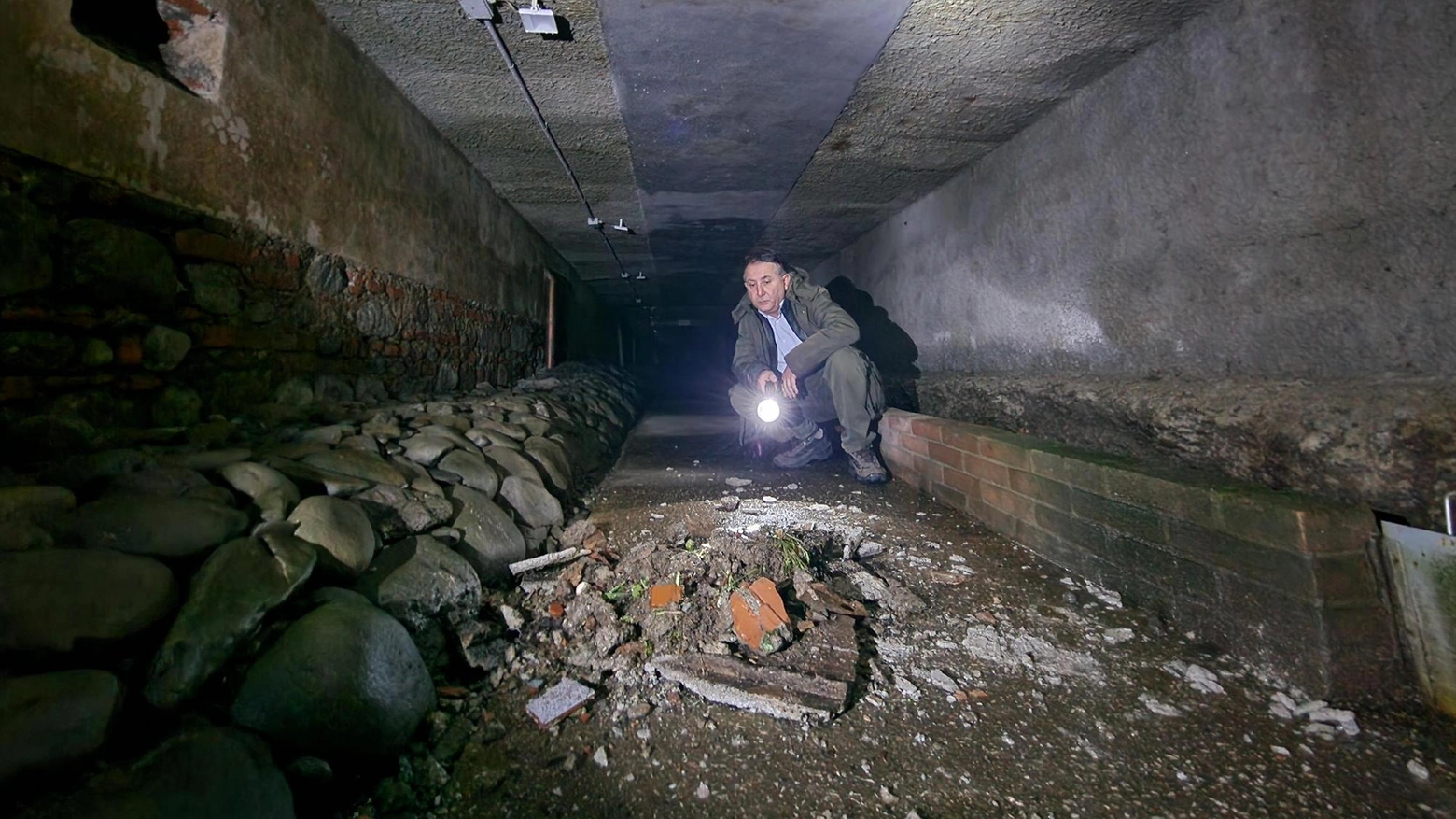 Il percorso archeologico è stato messo in sicurezza dopo il cedimento. È tornata la luce, ma per il momento l’itinerario resta chiuso al pubblico.