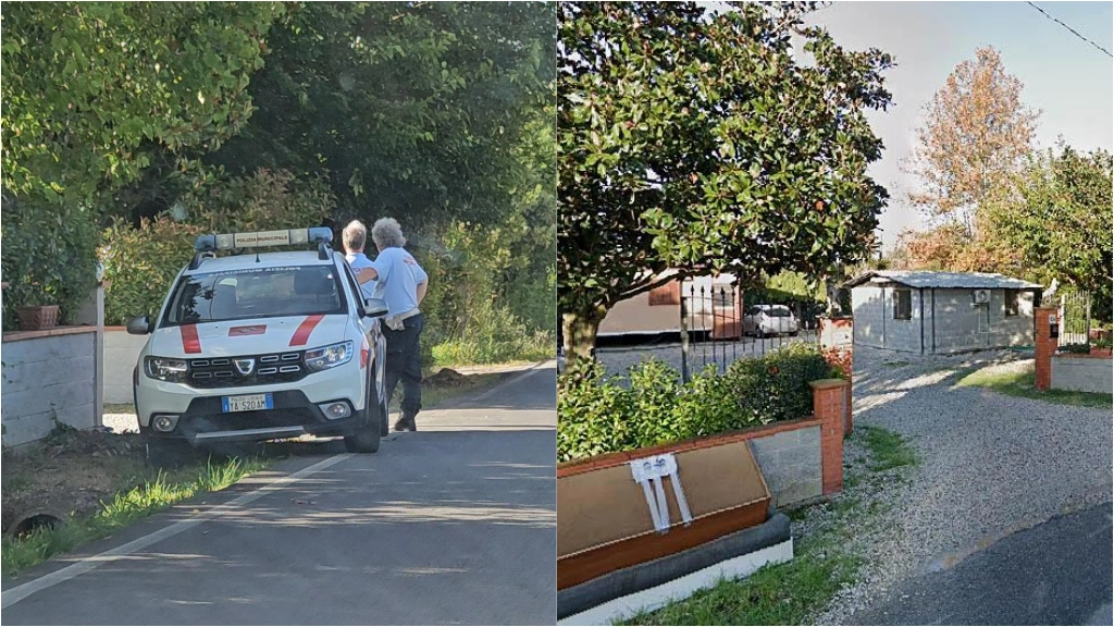 Il campo nomadi dove è avvenuto l'omicidio