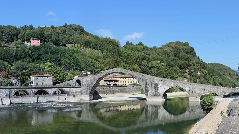 Il ponte della Maddalena, detto "il ponte del Diavolo", Garfagnana