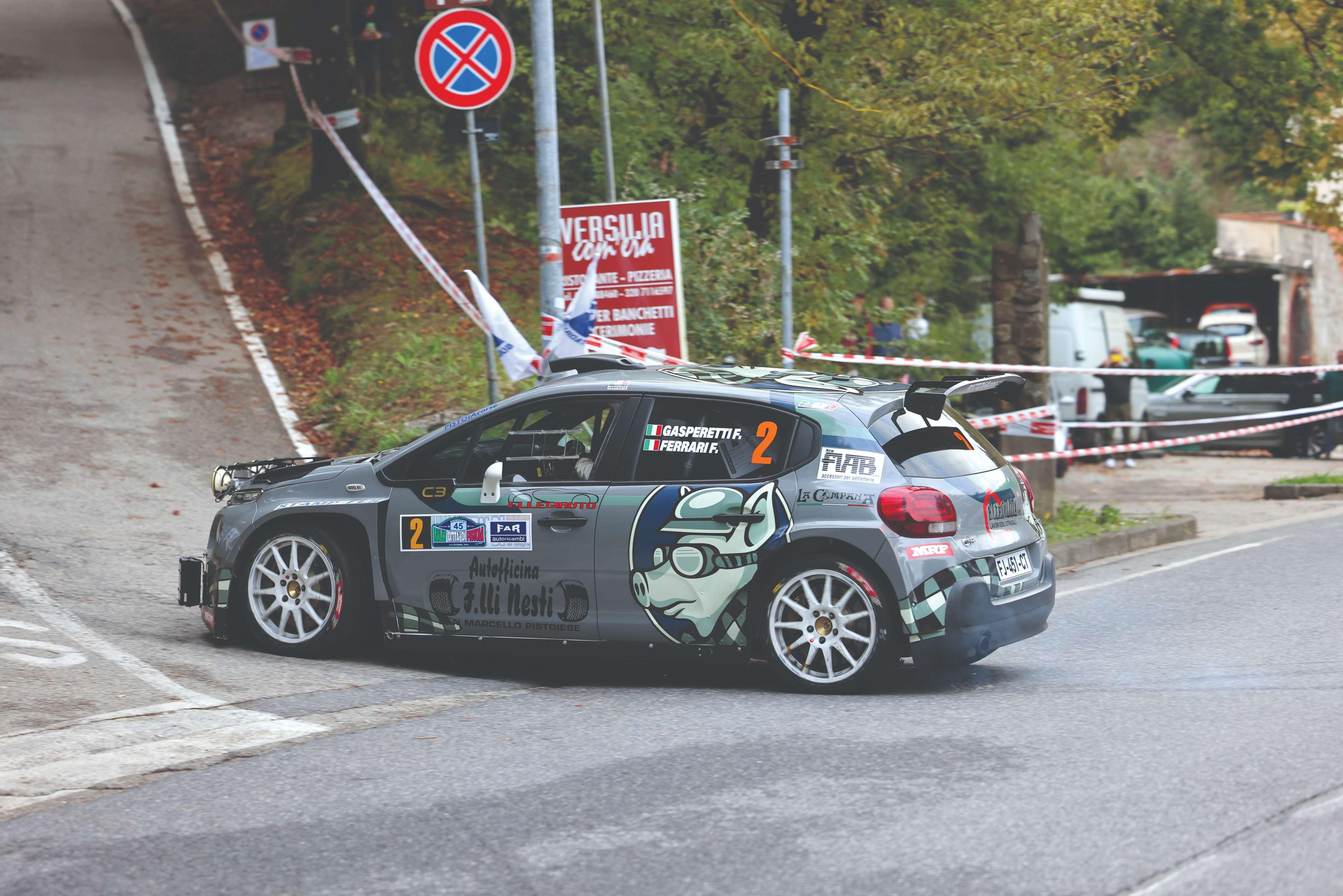 Rally Città di Pistoia, l