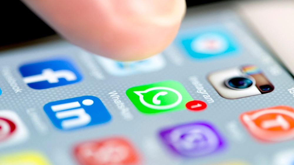 Notifiche sull'app di WhatsApp su smartphone 