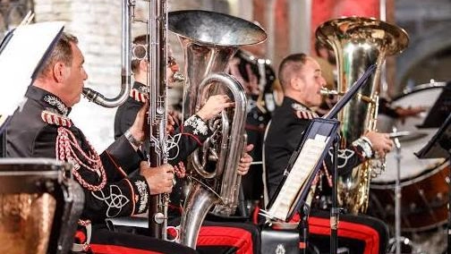 La Banda dei Carabinieri suona per il Beato Angelo