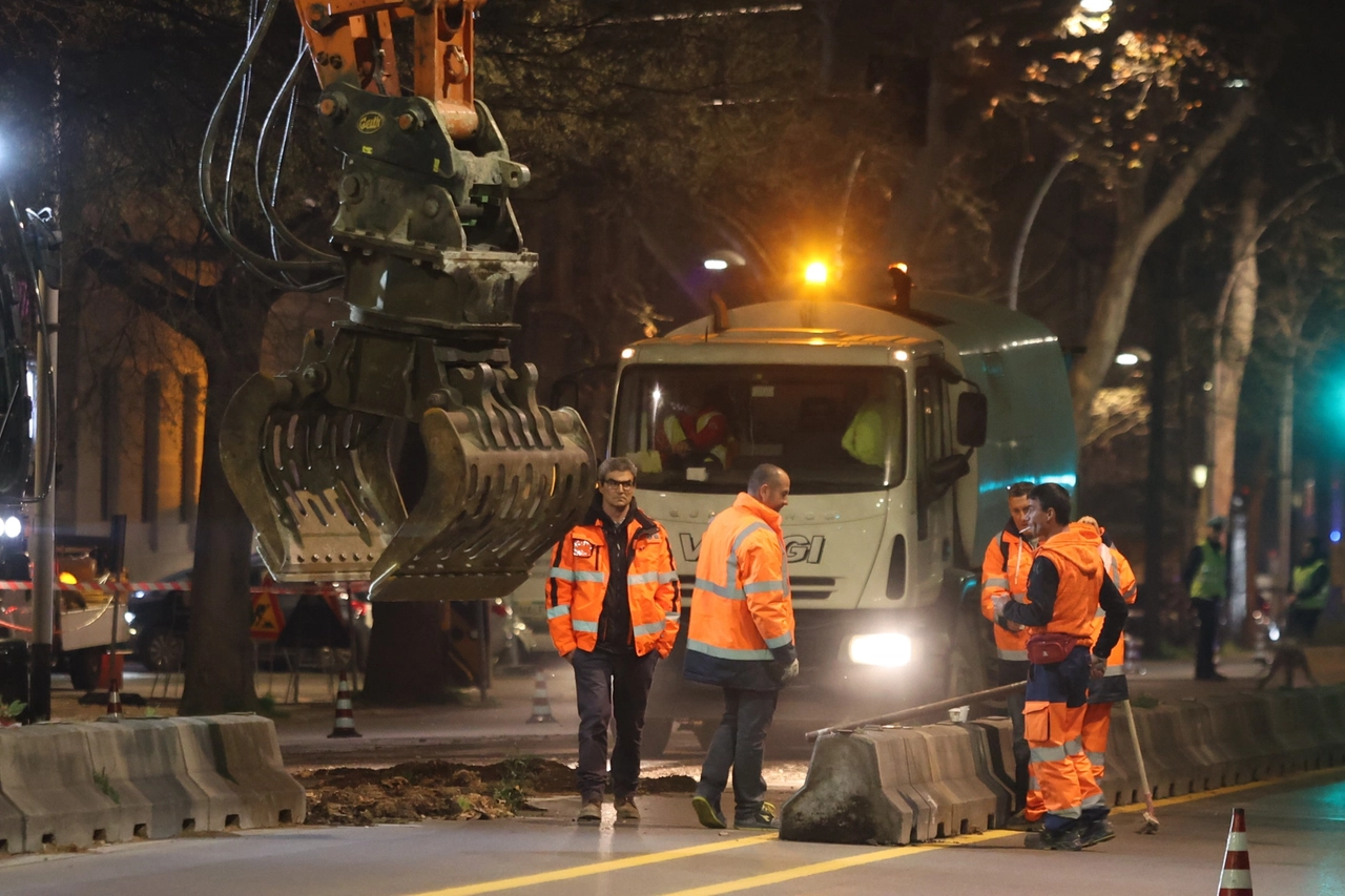 Cantiere tramvia Matteotti