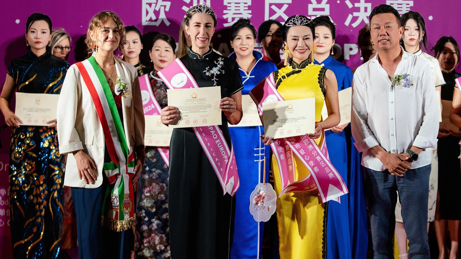 Lady Qipao: le vincitrici. Sfila l’amicizia Italia-Cina