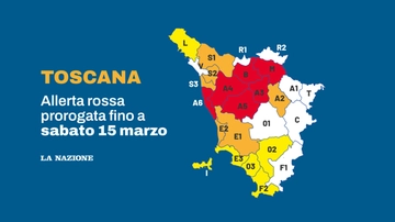 Quanto dura l’allerta rossa in Toscana. Le province interessate e le previsioni per le prossime ore