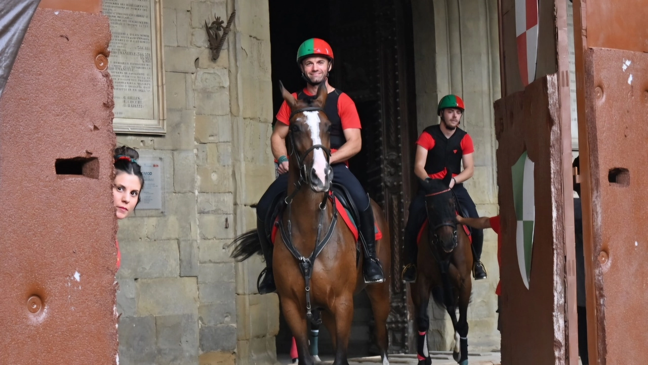 Un momento delle prove di ieri pomeriggio (Fotocastellani)