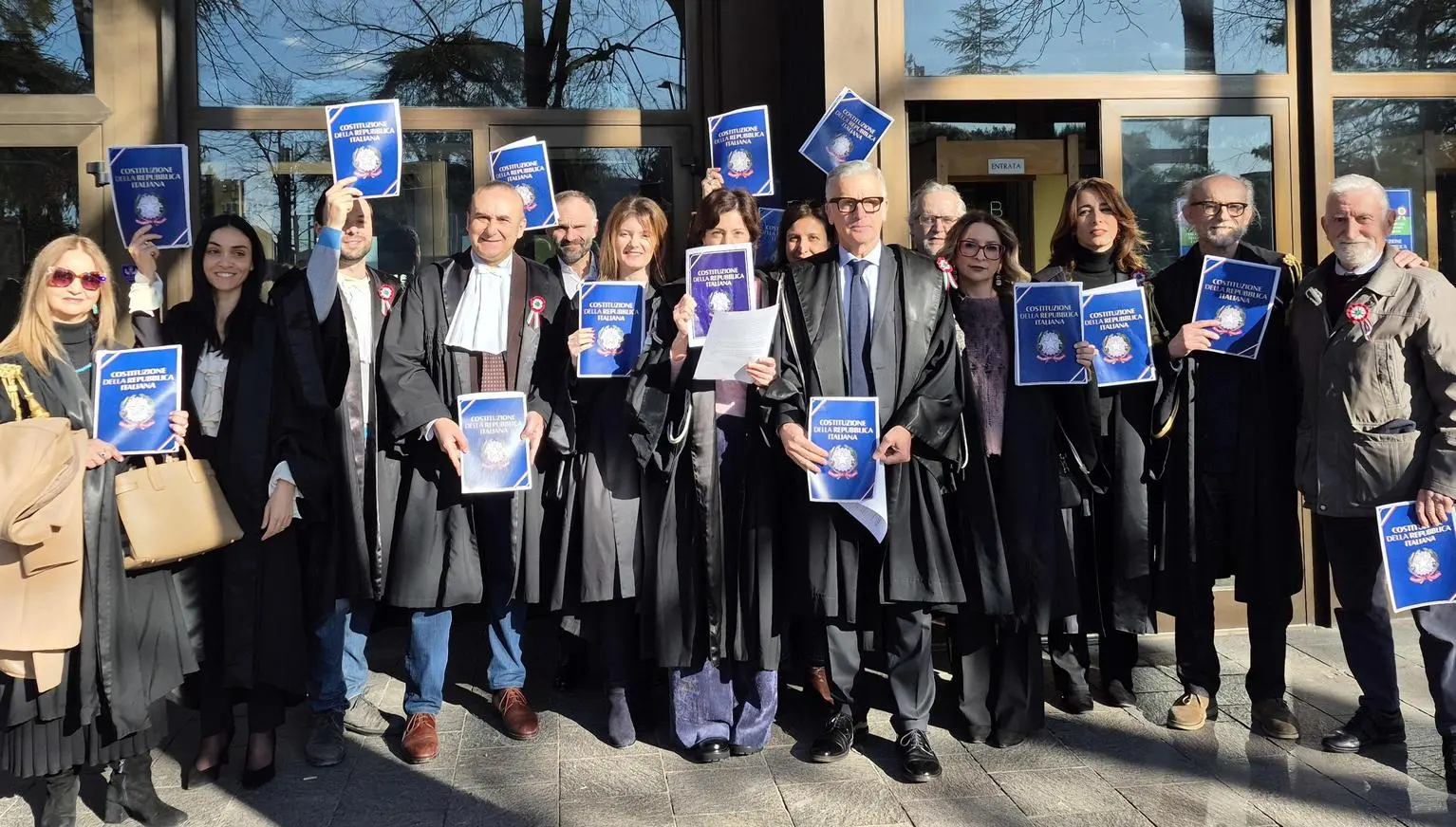 Siena, la protesta dei magistrati: "Questa riforma è pericolosissima"