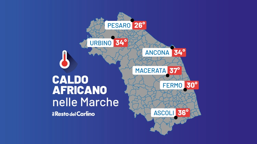 Caldo africano: le città delle Marche da bollino arancione