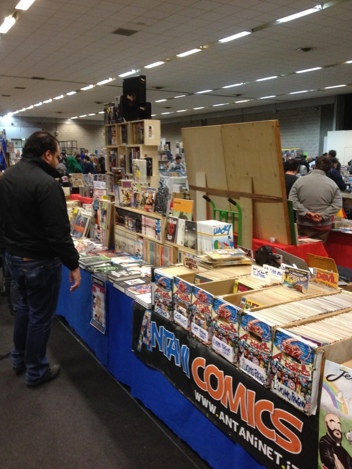 Appena conclusa la fiera del disco, fumetto ad Arezzo Fiere