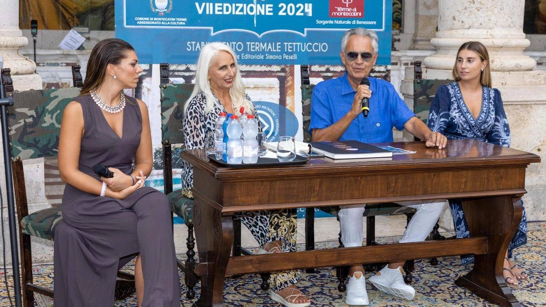 Un ospite straordinario e inatteso per la rassegna "Acqua in bocca ma non troppo". Così il tenore: "L’opera contiene il raccolto di ciò che ho seminato nel corso della vita".