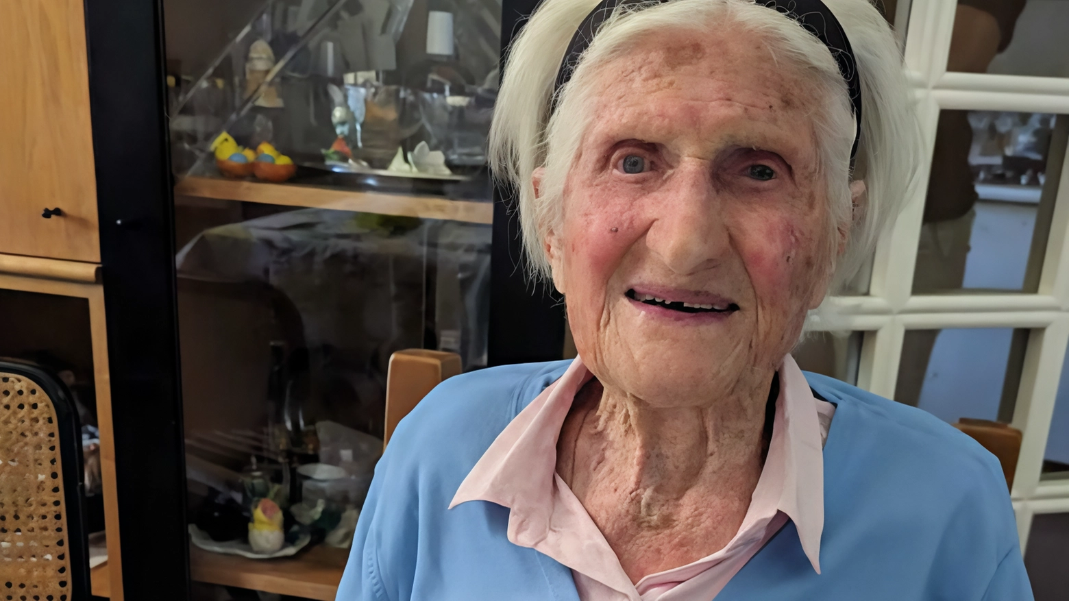 Vittoria brinda ai suoi 107 anni: "Orgogliosa di quello che ho fatto"