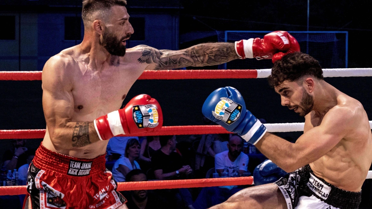 Il galà nazionale. Casentino Fight Night di Bibbiena. I campioni di kickboxing sul ring