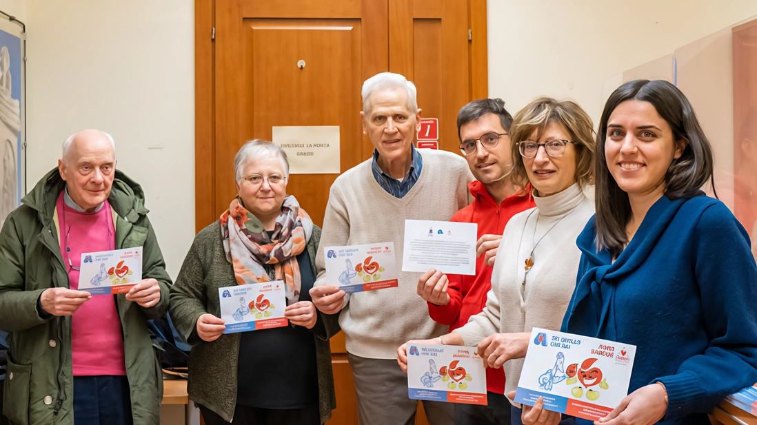 La presentazione della campagna per la donazione di sangue con le associazioni e la vicesindaca Claudia Pecchioli