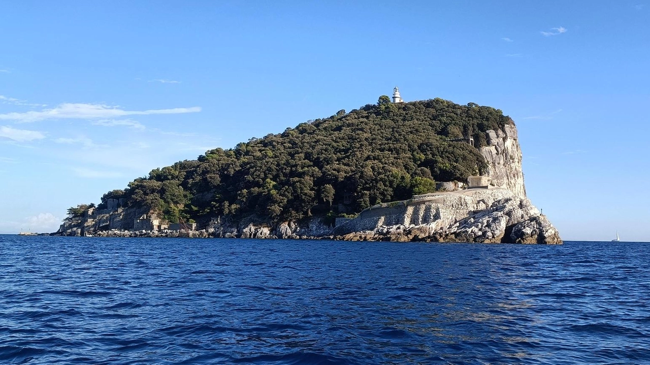 Una veduta dell’Isola del Tino (foto d’archivio)