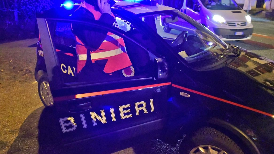 Carabinieri durante un controllo notturno (foto d’archivio) è stato un week end piuttosto «movimentato»