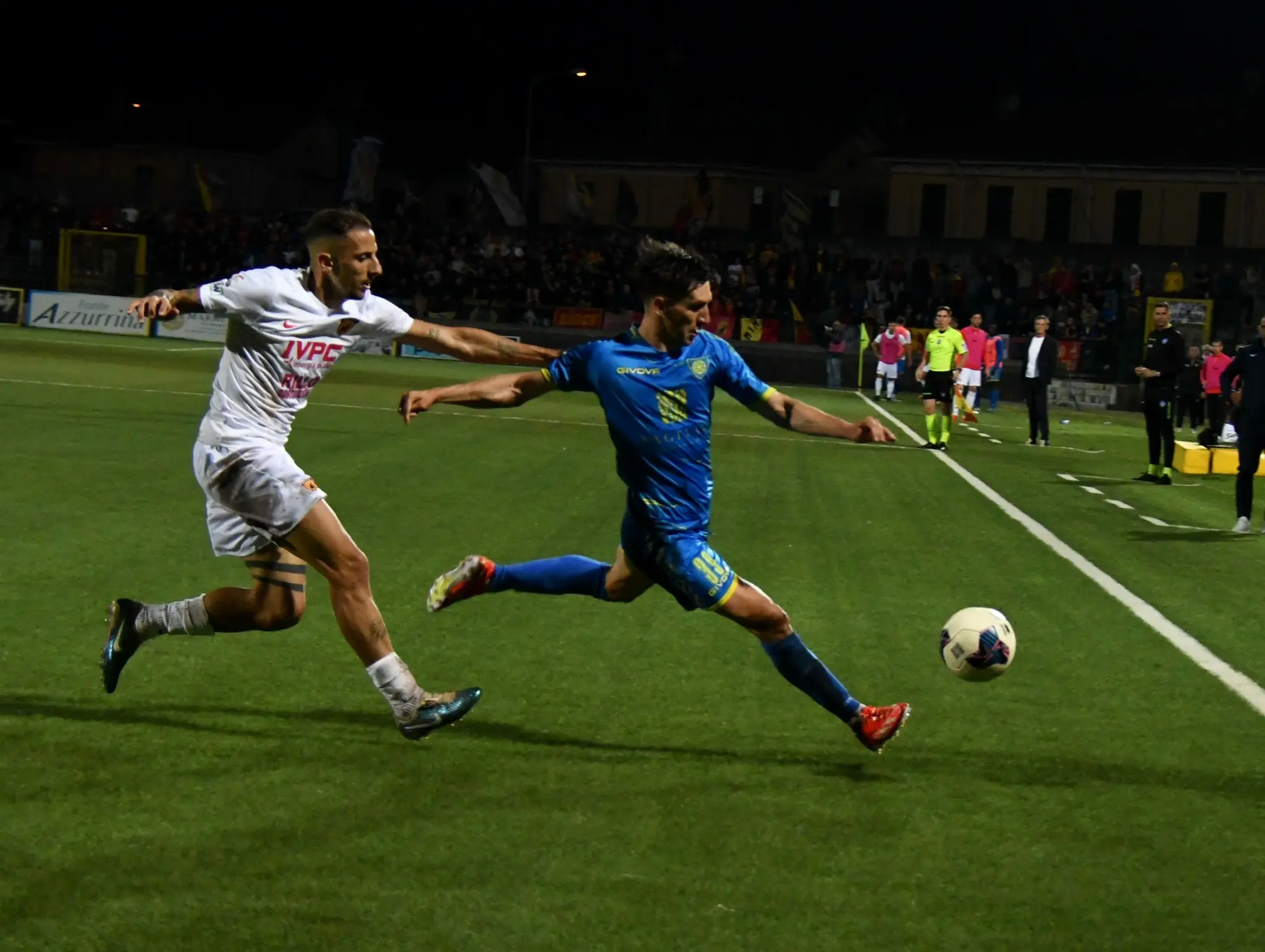 Carrarese-Benevento 1-0, Le Foto Della Partita