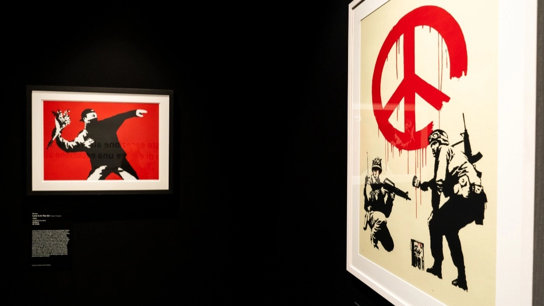 la mostra ‘Banksy. Nascita di un mito’