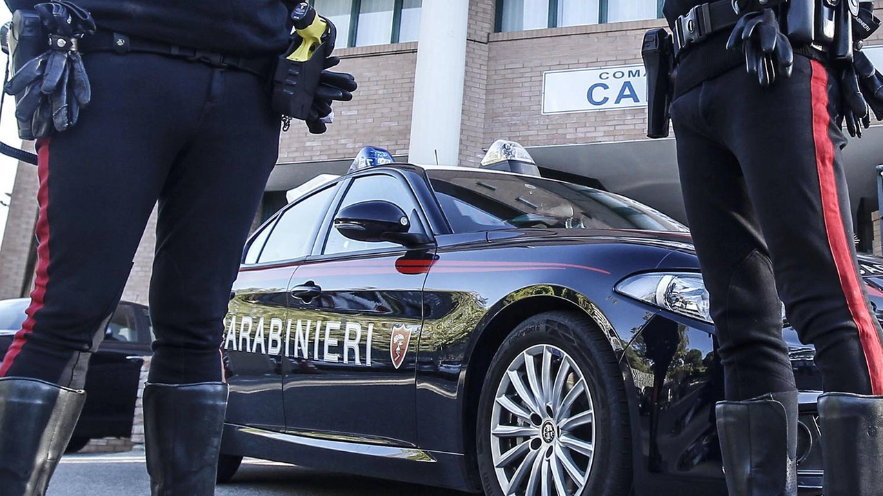 L’intervento dei carabinieri (foto d’archivio)