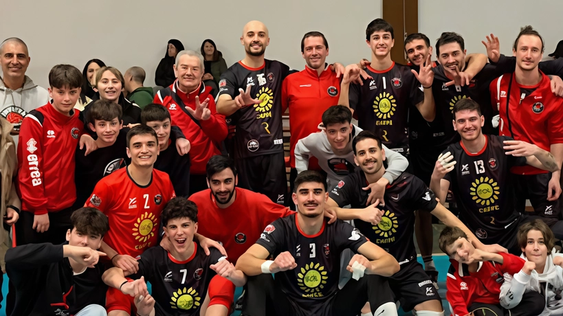 L’Invicta volley di serie B maschile