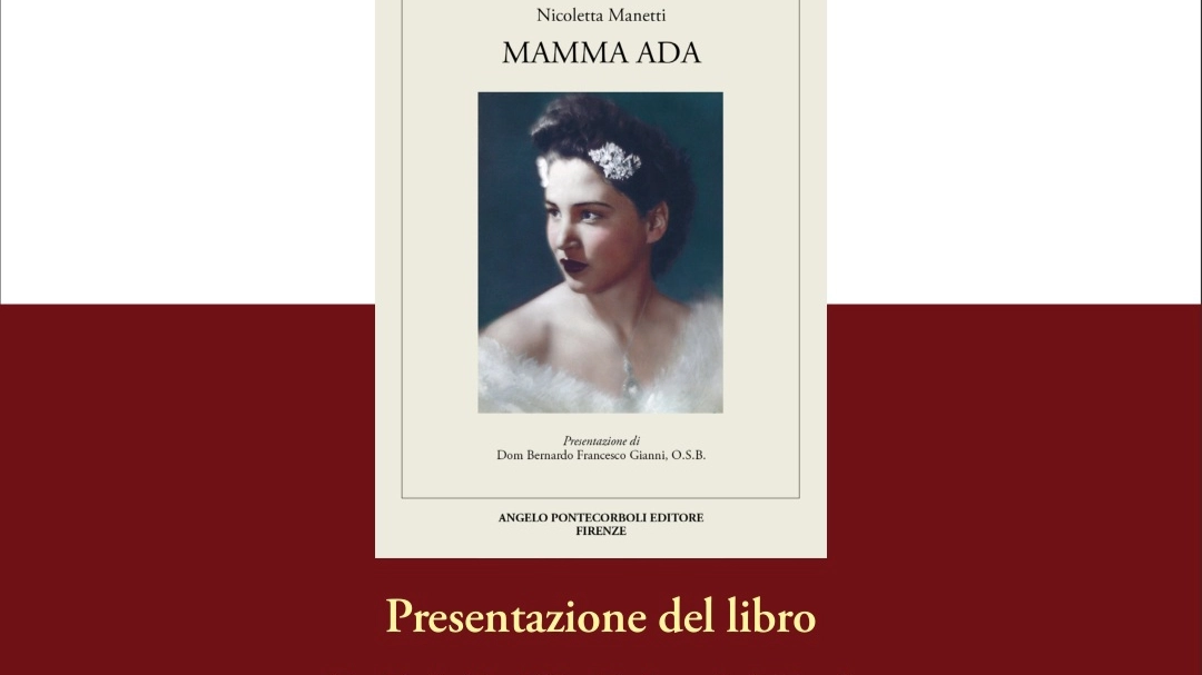 La locandina della presentazione del libro "Mamma Ada"