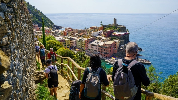 Le Cinque Terre, zona molto ambita dai turisti in Liguria. La regione, da ponente a levante, offre tante spiagge da visitare