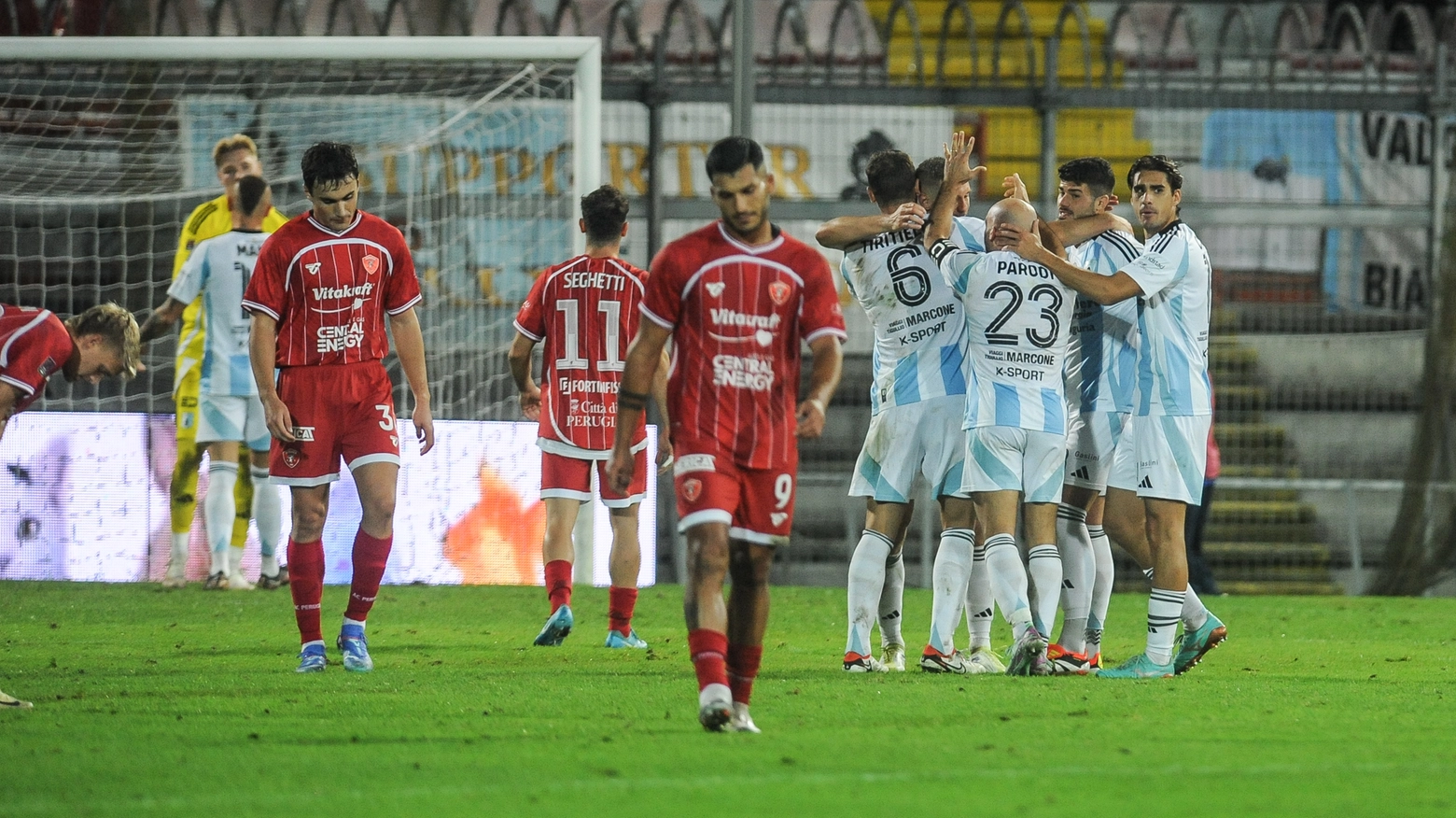 calcio serie C NOW Perugia-Entella