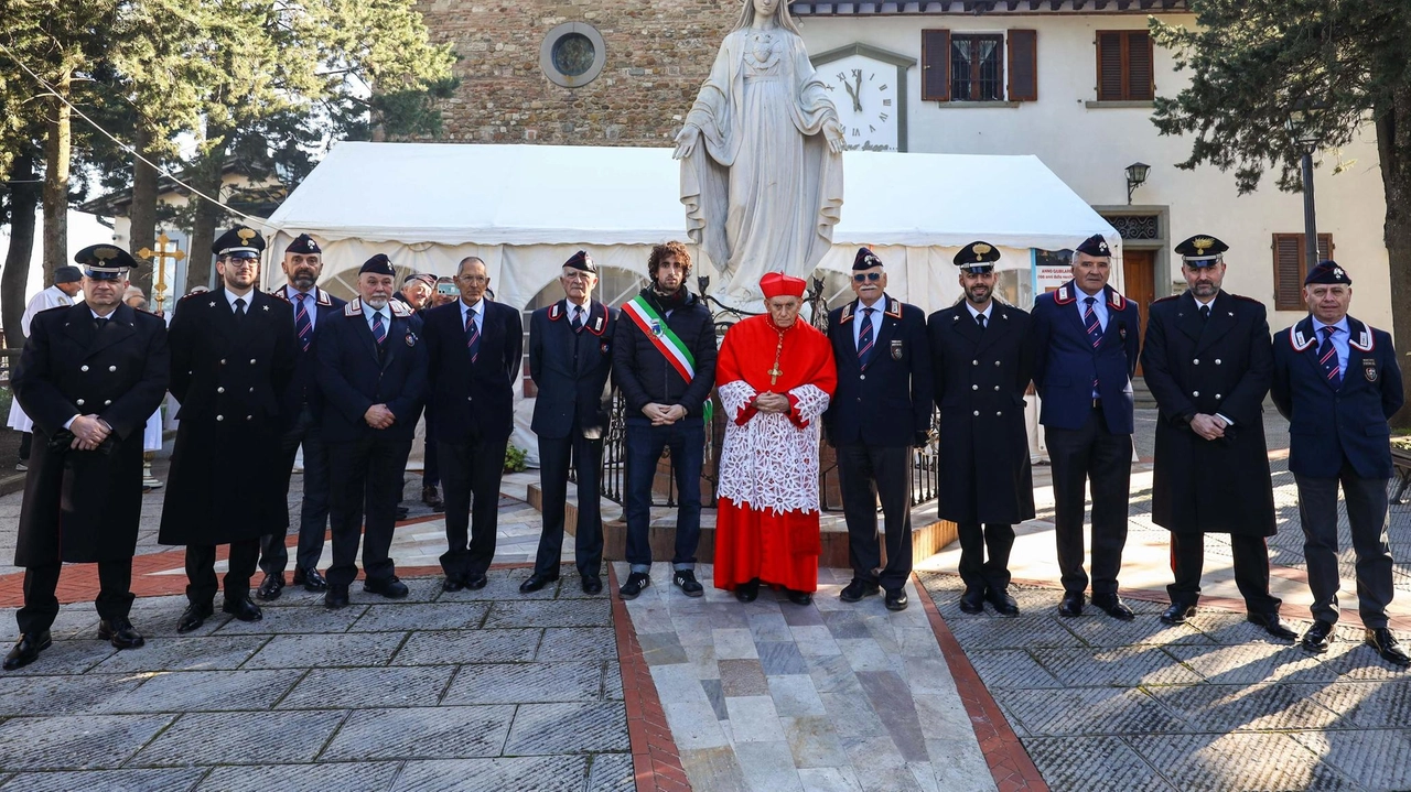 La cerimonia della «Virgo Fidelis»